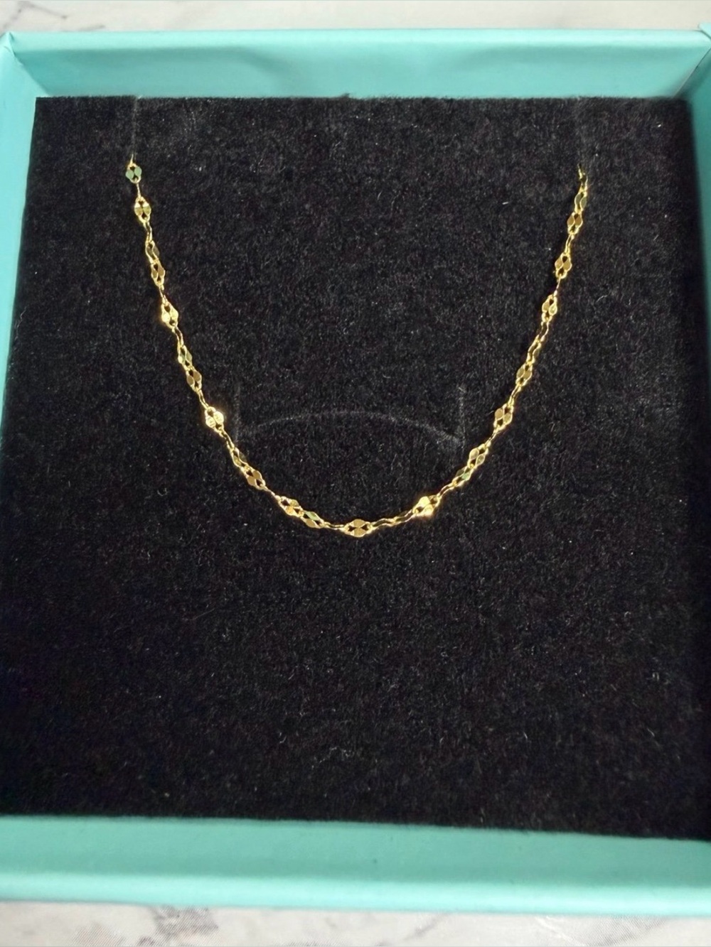 10k Real Gold Bracelet (6”)